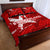 Switzerland Football 2024 Quilt Bed Set Trophy Wing Style