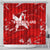 Switzerland Football 2024 Shower Curtain Trophy Wing Style