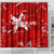 Switzerland Football 2024 Shower Curtain Trophy Wing Style