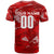 Personalized Switzerland Football 2024 T Shirt Trophy Wing Style