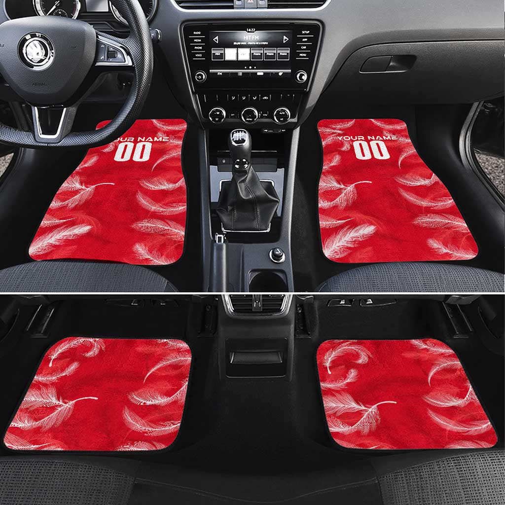 Austria Football 2024 Car Mats Trophy Wing Style - Wonder Print Shop