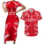 Personalized Austria Football 2024 Couples Matching Short Sleeve Bodycon Dress and Hawaiian Shirt Trophy Wing Style - Wonder Print Shop