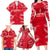 Personalized Austria Football 2024 Family Matching Long Sleeve Bodycon Dress and Hawaiian Shirt Trophy Wing Style - Wonder Print Shop