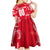 Personalized Austria Football 2024 Kid Short Sleeve Dress Trophy Wing Style - Wonder Print Shop