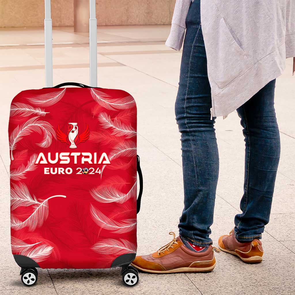 Austria Football 2024 Luggage Cover Trophy Wing Style - Wonder Print Shop