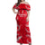 Personalized Austria Football 2024 Off Shoulder Maxi Dress Trophy Wing Style - Wonder Print Shop