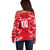 Personalized Austria Football 2024 Off Shoulder Sweater Trophy Wing Style - Wonder Print Shop