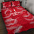 Austria Football 2024 Quilt Bed Set Trophy Wing Style - Wonder Print Shop