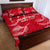 Austria Football 2024 Quilt Bed Set Trophy Wing Style - Wonder Print Shop