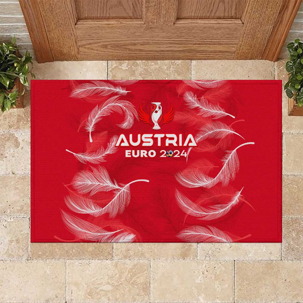 Austria Football 2024 Rubber Doormat Trophy Wing Style - Wonder Print Shop