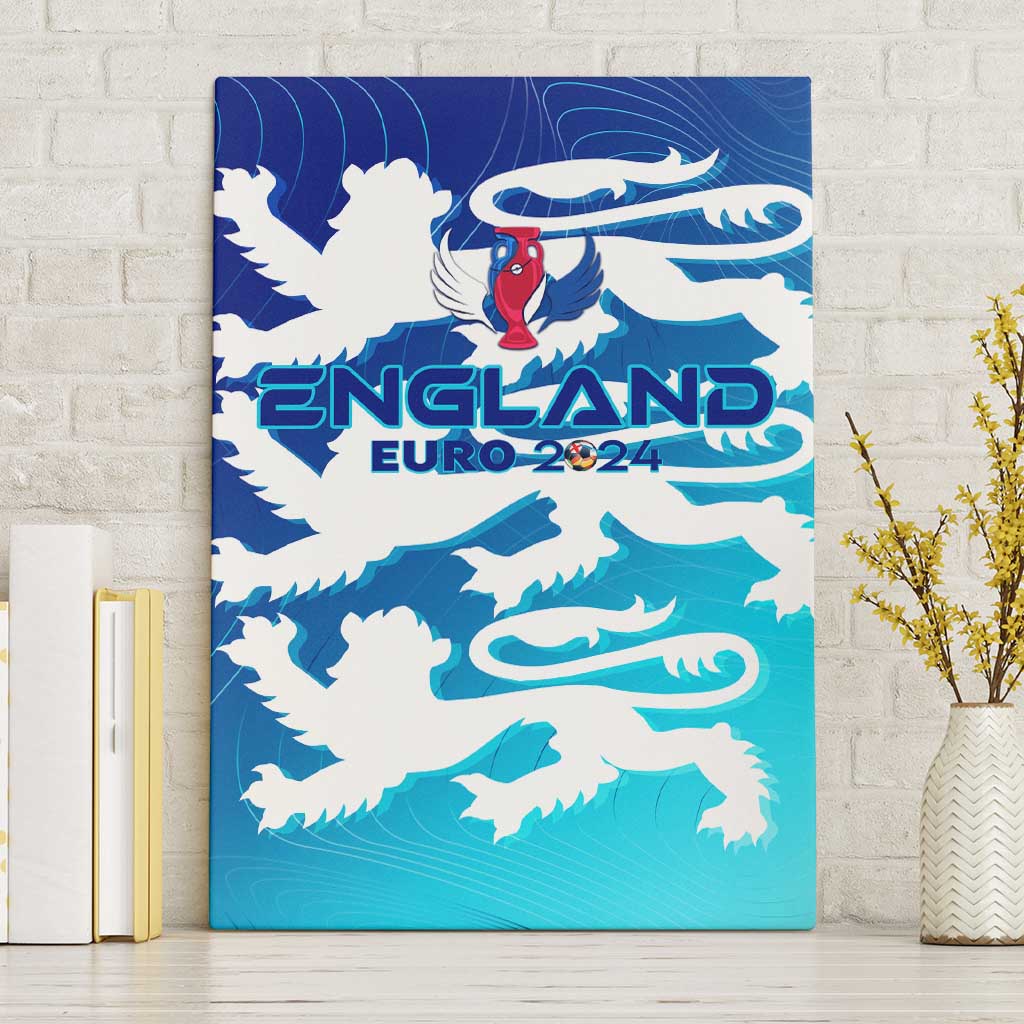 England Football 2024 Canvas Wall Art Trophy Wing Style - Wonder Print Shop