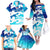 Personalized England Football 2024 Family Matching Off The Shoulder Long Sleeve Dress and Hawaiian Shirt Trophy Wing Style - Wonder Print Shop