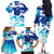 Personalized England Football 2024 Family Matching Off The Shoulder Long Sleeve Dress and Hawaiian Shirt Trophy Wing Style - Wonder Print Shop