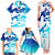 Personalized England Football 2024 Family Matching Tank Maxi Dress and Hawaiian Shirt Trophy Wing Style - Wonder Print Shop