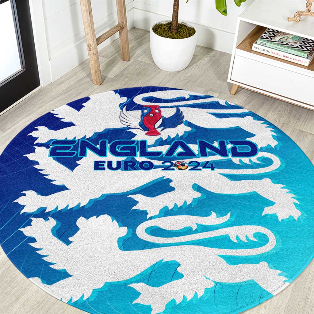 England Football 2024 Round Carpet Trophy Wing Style