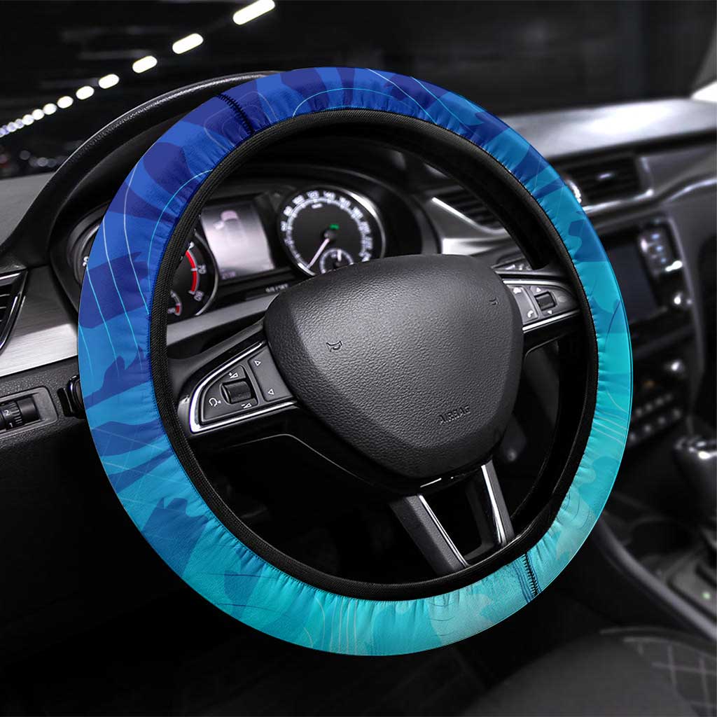 England Football 2024 Steering Wheel Cover Trophy Wing Style