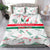 Hungary Football 2024 Bedding Set Trophy Wing Style - Wonder Print Shop