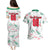 Personalized Hungary Football 2024 Couples Matching Puletasi and Hawaiian Shirt Trophy Wing Style - Wonder Print Shop