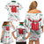 Personalized Hungary Football 2024 Family Matching Off Shoulder Short Dress and Hawaiian Shirt Trophy Wing Style - Wonder Print Shop