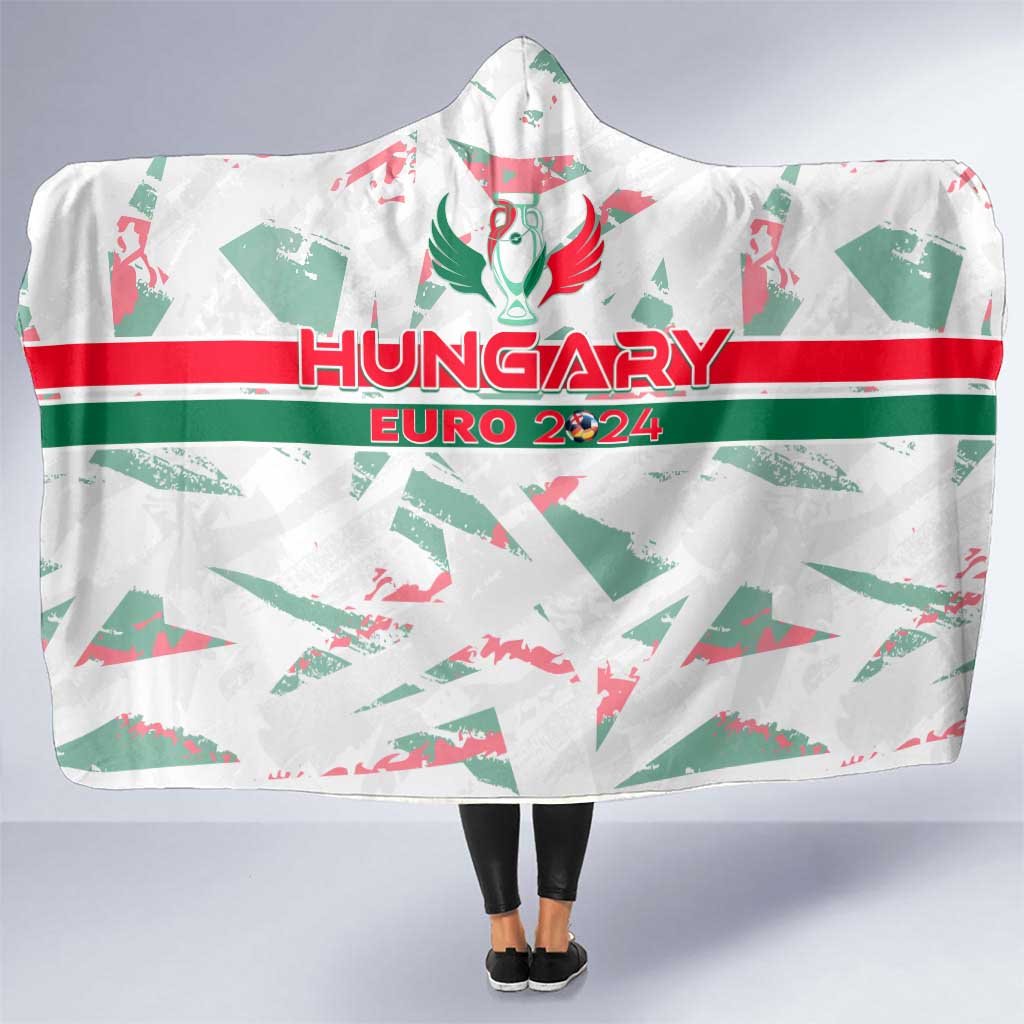 Hungary Football 2024 Hooded Blanket Trophy Wing Style