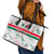 Hungary Football 2024 Leather Tote Bag Trophy Wing Style - Wonder Print Shop