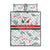 Hungary Football 2024 Quilt Bed Set Trophy Wing Style - Wonder Print Shop