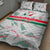 Hungary Football 2024 Quilt Bed Set Trophy Wing Style - Wonder Print Shop