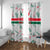 Hungary Football 2024 Window Curtain Trophy Wing Style - Wonder Print Shop