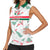 Personalized Hungary Football 2024 Women Sleeveless Polo Shirt Trophy Wing Style - Wonder Print Shop