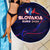 Slovakia Football 2024 Beach Blanket Trophy Wing Style - Wonder Print Shop