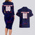 Personalized Slovakia Football 2024 Couples Matching Long Sleeve Bodycon Dress and Hawaiian Shirt Trophy Wing Style - Wonder Print Shop