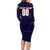 Personalized Slovakia Football 2024 Family Matching Long Sleeve Bodycon Dress and Hawaiian Shirt Trophy Wing Style - Wonder Print Shop