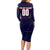 Personalized Slovakia Football 2024 Long Sleeve Bodycon Dress Trophy Wing Style - Wonder Print Shop