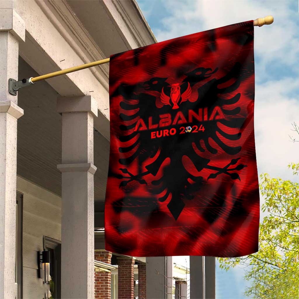 Albania Football 2024 Garden Flag Trophy Wing Style - Wonder Print Shop