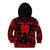 Personalized Albania Football 2024 Kid Hoodie Trophy Wing Style - Wonder Print Shop