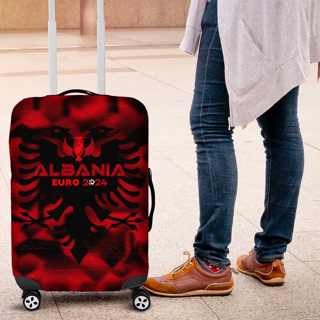 Albania Football 2024 Luggage Cover Trophy Wing Style - Wonder Print Shop