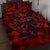 Albania Football 2024 Quilt Bed Set Trophy Wing Style - Wonder Print Shop