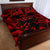 Albania Football 2024 Quilt Bed Set Trophy Wing Style - Wonder Print Shop