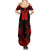 Personalized Albania Football 2024 Summer Maxi Dress Trophy Wing Style - Wonder Print Shop