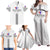 Personalized Slovenia Football 2024 Family Matching Off Shoulder Maxi Dress and Hawaiian Shirt Trophy Wing Style - Wonder Print Shop