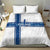 Finland Football 2024 Bedding Set Trophy Wing Style - Wonder Print Shop