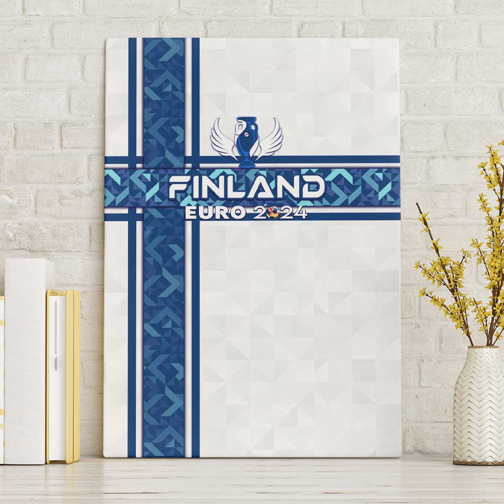 Finland Football 2024 Canvas Wall Art Trophy Wing Style - Wonder Print Shop