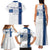 Personalized Finland Football 2024 Family Matching Tank Maxi Dress and Hawaiian Shirt Trophy Wing Style - Wonder Print Shop