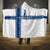 Finland Football 2024 Hooded Blanket Trophy Wing Style