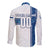 Personalized Finland Football 2024 Long Sleeve Button Shirt Trophy Wing Style - Wonder Print Shop