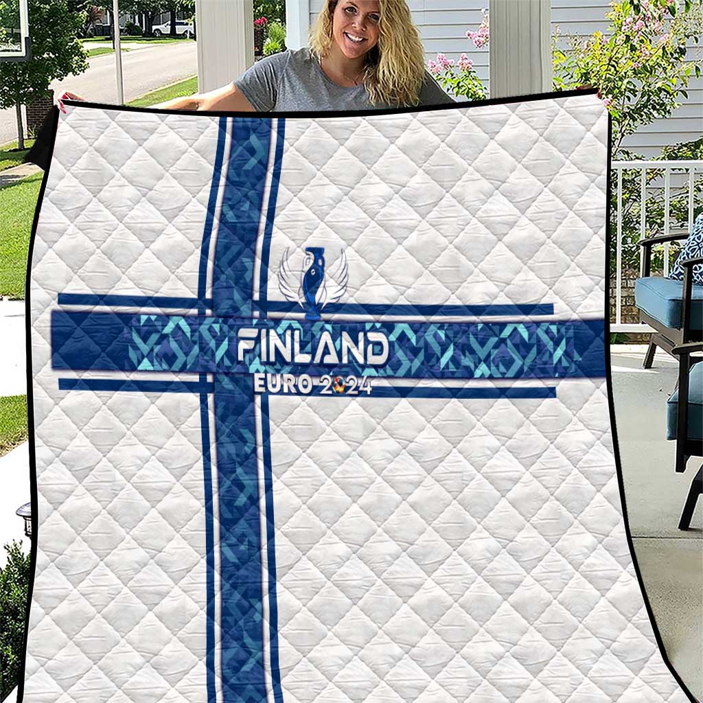 Finland Football 2024 Quilt Trophy Wing Style