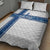 Finland Football 2024 Quilt Bed Set Trophy Wing Style - Wonder Print Shop