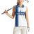 Personalized Finland Football 2024 Women Sleeveless Polo Shirt Trophy Wing Style