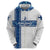 Personalized Finland Football 2024 Zip Hoodie Trophy Wing Style