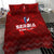 Serbia Football 2024 Bedding Set Trophy Wing Style - Wonder Print Shop